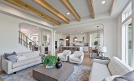 living room by Hanson Builders