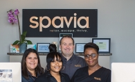 The staff of Spavia, a new spa franchise in Maple Grove offering massages, facials, beauty treatments and more.