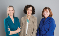 The founder and members of the Rediscover U divorce support group for women