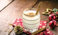 Puerto Rican coconut eggnog