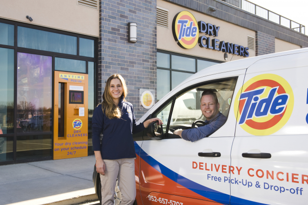 Tide Dry Cleaners offers a handful of services that make your clothes look like new again