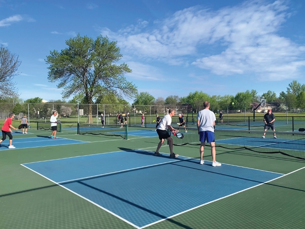 New Maple Grove pickleball courts