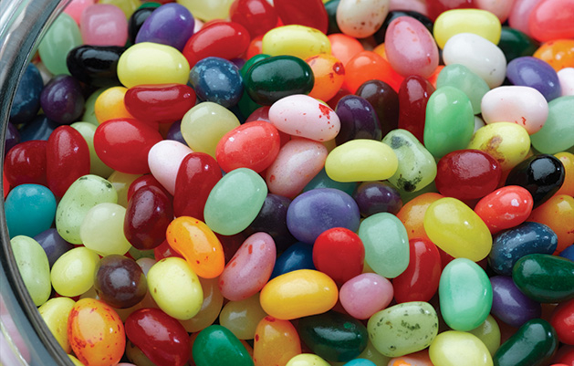 jelly beans, jelly beans facts, history of jelly beans, easter, easter candy