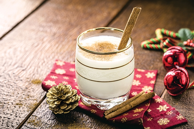 Puerto Rican coconut eggnog